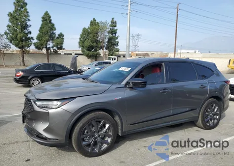 2022 Acura Mdx A-Spec z USA, uszkodzony, nr VIN 5J8YE1H00NL014390